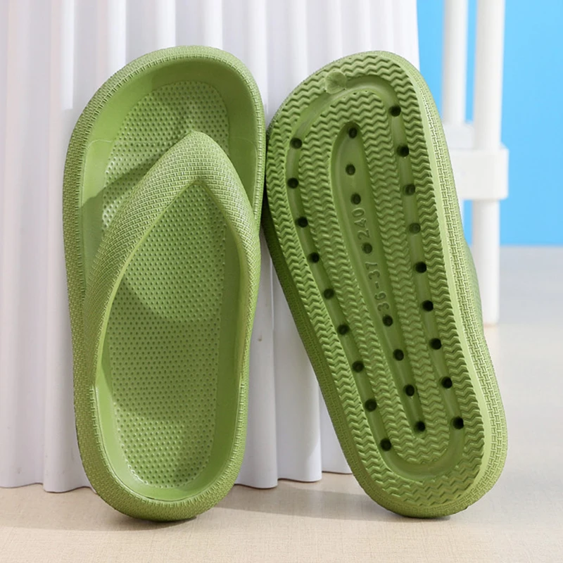 Men Shoes On - Kaymaz Platform Parmak Arası Terlikler Kadın