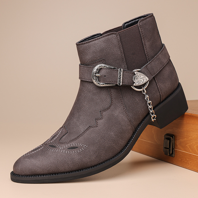 Men'S Shoes Top Brands - Yeni Moda Marka Retro Erkek Vintage