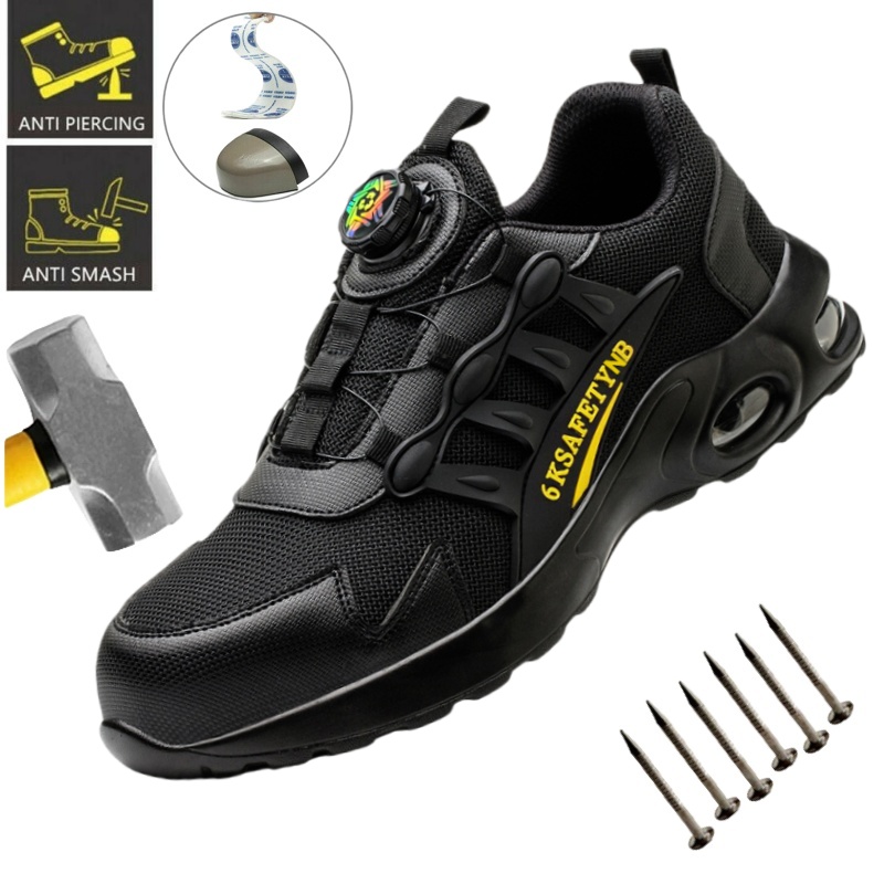 Döner Düğmeli Güvenlik Ayakkab - Men'S Shoes For Tennis incelemesi ve fiyatı