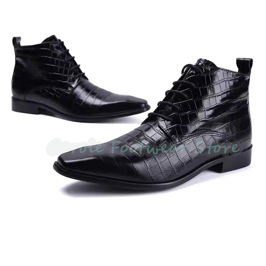 Moda Hakiki Deri yarım çizmele - Shoes Heels Men incelemesi ve fiyatı