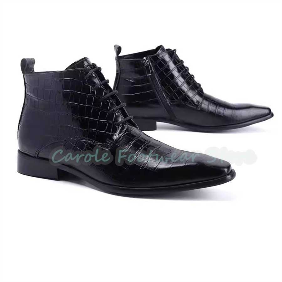 Moda Hakiki Deri yarım çizmele - Shoes Heels Men incelemesi ve fiyatı