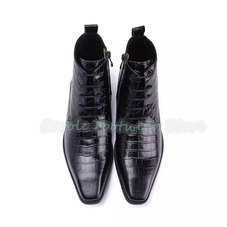 Moda Hakiki Deri yarım çizmele - Shoes Heels Men incelemesi ve fiyatı