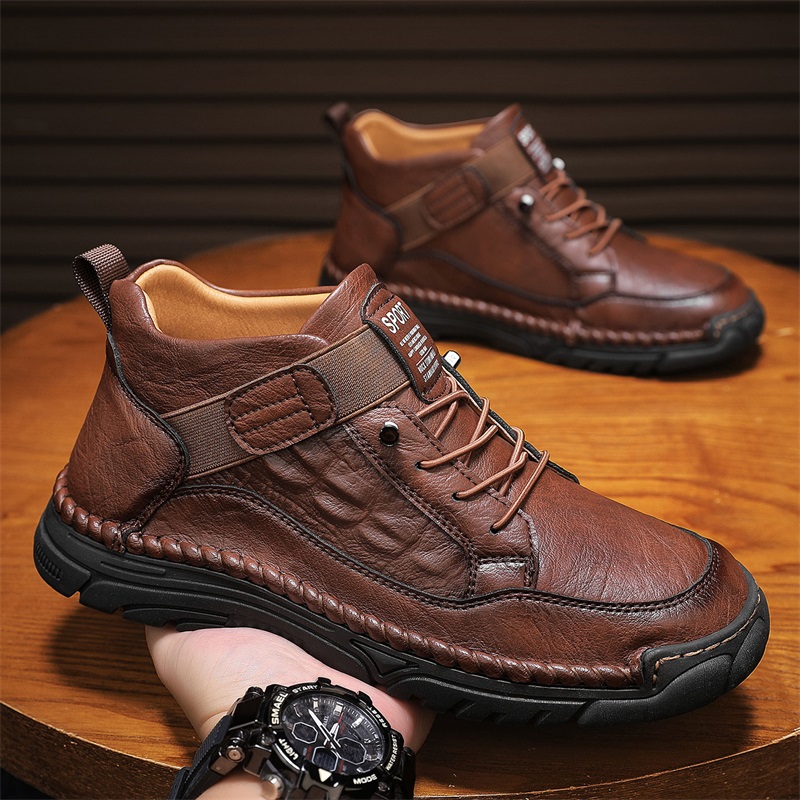 Moda erkek el dikişli rahat ay - Men'S Shoes Top Brands incelemesi ve fiyatı