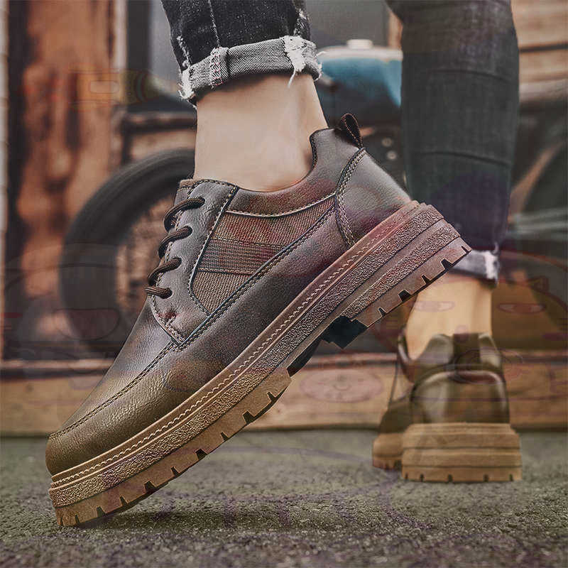 Koyu Doğal Deri Moda Eğitmenle - Men Shoes Name incelemesi ve fiyatı