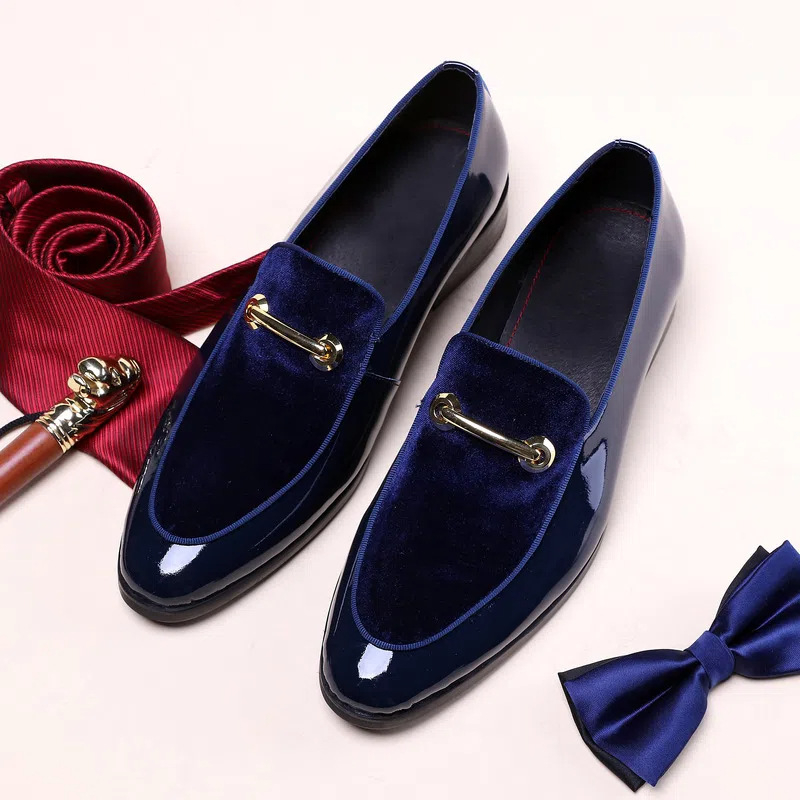 Erkek Resmi Lacivert Kadife Ru - Monk Strap Shoe incelemesi ve fiyatı