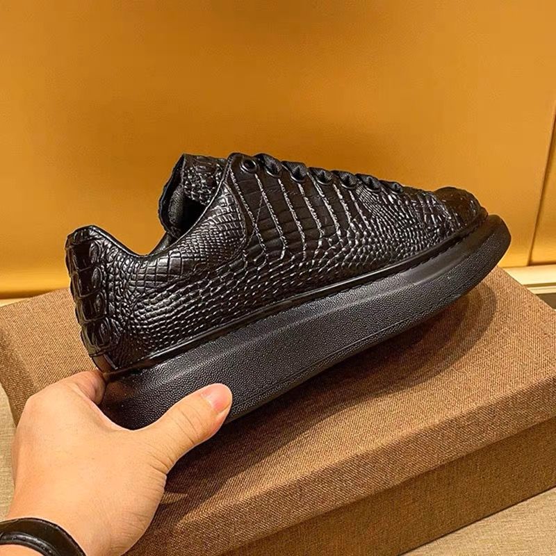 2025 yaz timsah desenli siyah  - Men Shoes Runners incelemesi ve fiyatı