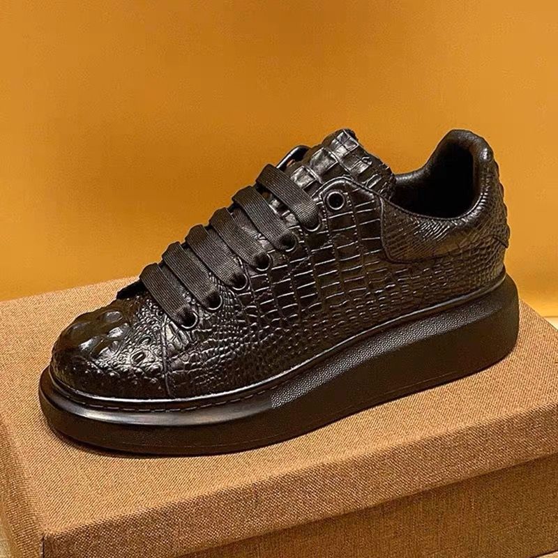 2025 yaz timsah desenli siyah  - Men Shoes Runners incelemesi ve fiyatı