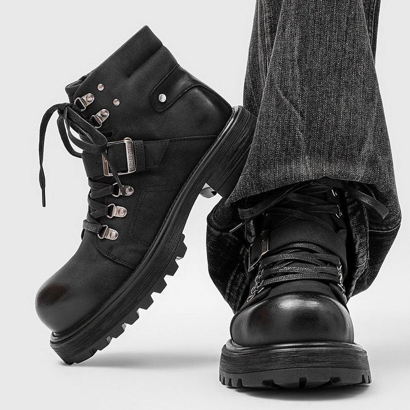 Marka Erkek Deri Çizmeler Moto - Men'S Shoes Top Brands incelemesi ve fiyatı