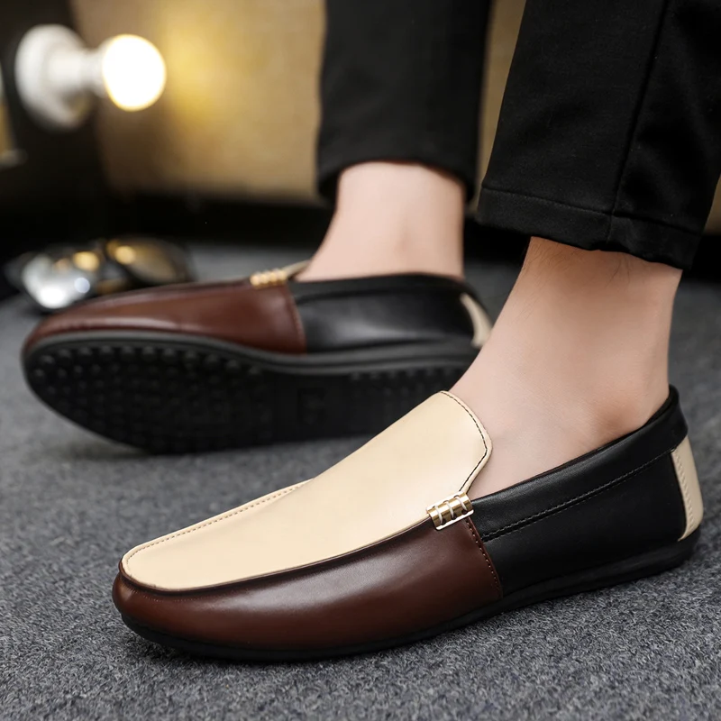 Erkekler için moda deri makose - Men'S Shoes Top Brands incelemesi ve fiyatı
