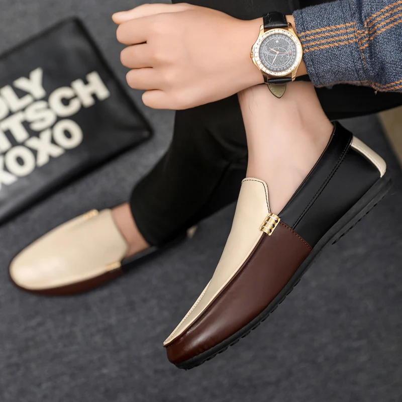 Erkekler için moda deri makose - Men'S Shoes Top Brands incelemesi ve fiyatı