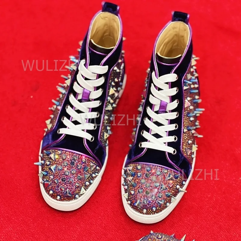 Koyu Mor Kristal Perçinli Erke - Men'S Shoes For Tennis incelemesi ve fiyatı