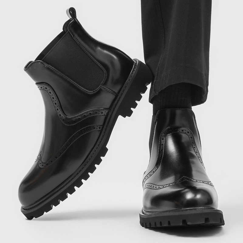 erkek moda iş düğün chelsea bo - Men Shoes For Wedding incelemesi ve fiyatı