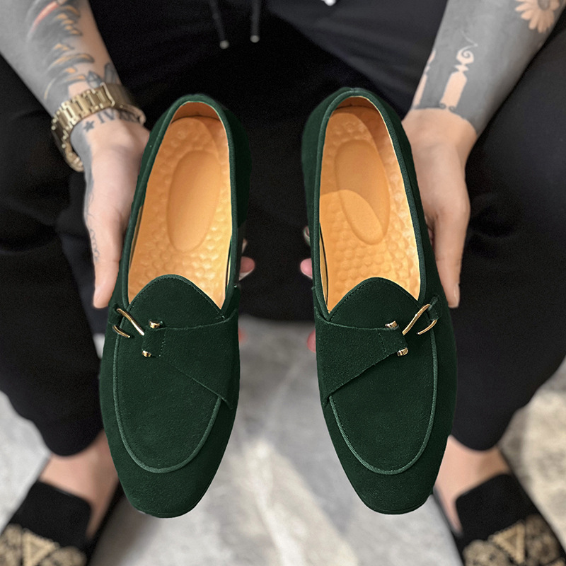Yeni erkek Trendy sivri süet k - Monk Strap Shoe incelemesi ve fiyatı