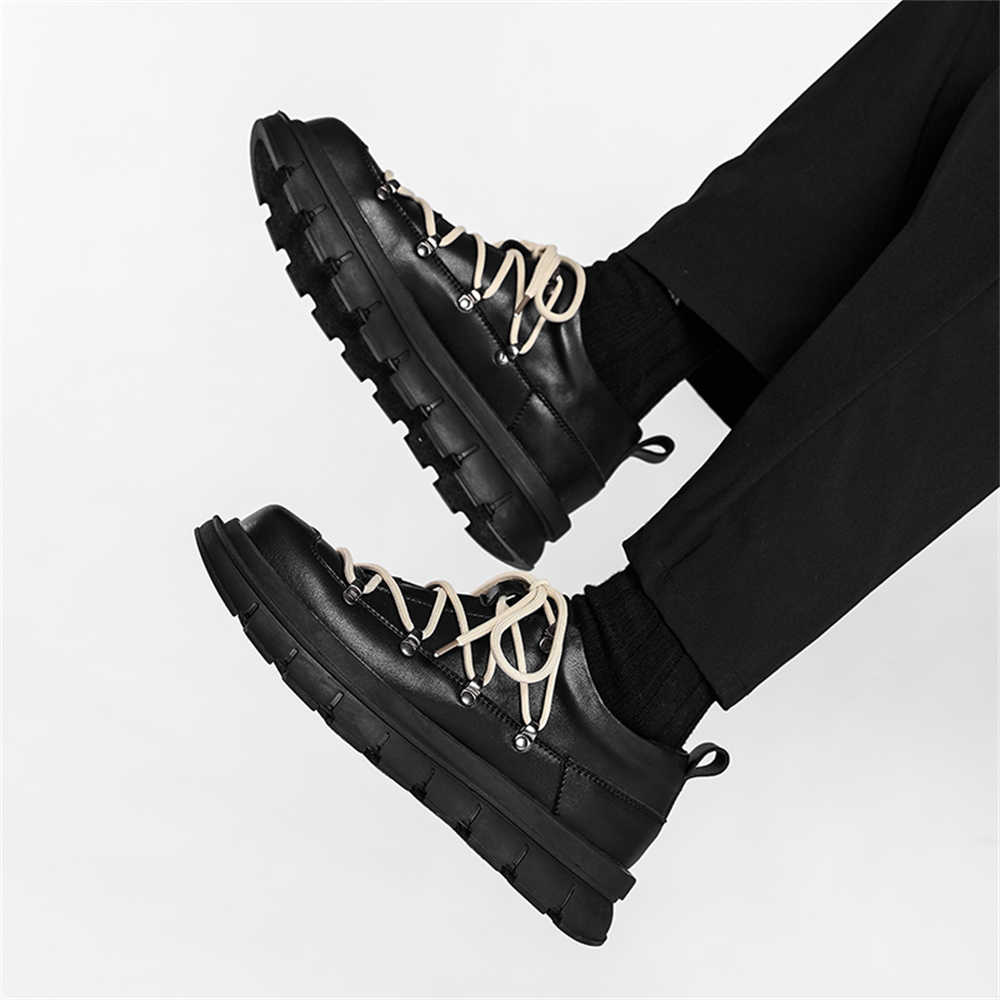 Erkekler İçin Bağcıklı Kalın T - Men Shoes Name incelemesi ve fiyatı